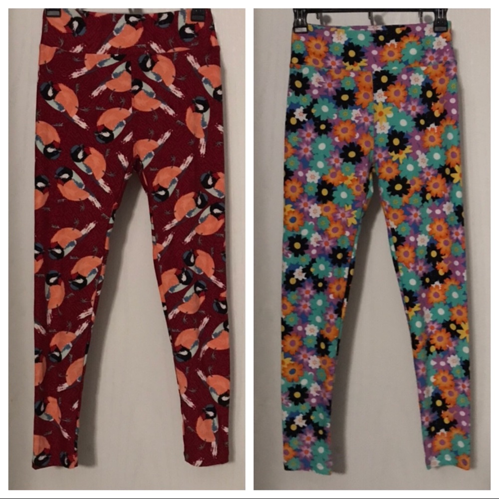 Lularoe Set of Spring leggings